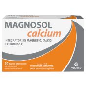 MAGNOSOL CALCIUM 20 BUSTINE EFFERVESCENTI - MEDA PHARMA SPA