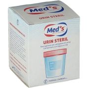 Meds contenitore urina sterile sottovuoto 120 ml