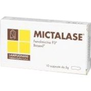 Mictalase 10 supposte 2 g