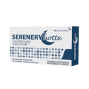 Serenerv notte 40 compresse 0,8 mg