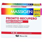 MASSIGEN PRONTO RECUPERO ZERO ZUCCHERI 14 BUSTINE + 4 bustine omaggio