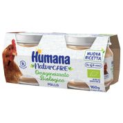 Humana omogeneizzato pollo biologico 2 pezzi 80 g