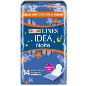 Lines idea notte con ali ripiegate 14 pezzi