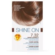 Bionike shine on trattamento colorante capelli biondo caramello 7.32