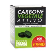 Carbone vegetale attivo 100 compresse