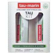 Tau marin dentifricio rinfrescante ricarica tau kit 2x20ml