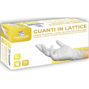 Guanti lattice senza polvere small 100 pezzi