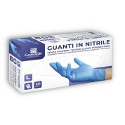 Guanti nitrile senza polvere medium 100 pezzi