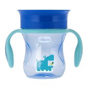 Chicco tazza perfect 360 azzurra 12 mesi