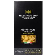 Massimo zero conchiglie rigate 400 g