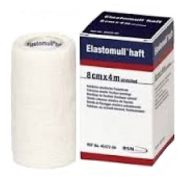 Benda elastica autoadesiva elastomull haft compressione forte 8x400 cm