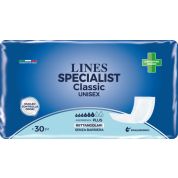 Pannolone rettangolare lines specialist classic s/b 30 pezzi