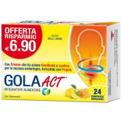 GOLA ACT MIELE LIMONE 24 COMPRESSE OROSOLUBILI - FF SRL