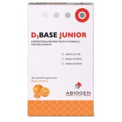 D3BASE JUNIOR ARANCIA 30 CARAMELLE GOMMOSE - ABIOGEN PHARMA SPA