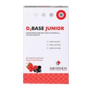 D3BASE JUNIOR FRUTTI DI BOSCO 30 CARAMELLE GOMMOSE - ABIOGEN PHARMA SPA