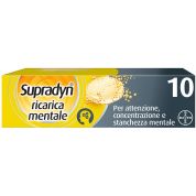 SUPRADYN RICARICA MENTALE 10 COMPRESSE EFFERVESCENTI - BAYER SPA