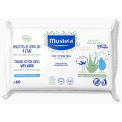 Mustela Salviette Cotone Bio Con Acqua 60 Pezzi