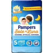 Pampers sole&luna junior 15pz