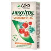 Arkovital vitamine c+d3 20 compresse effervescenti gusto frutti rossi