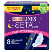 Lines seta ultra notte 8pz