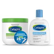 Cetaphil bipack crema idratante 450 g + emulsione detergente 250 ml