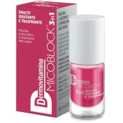 Dermovitamina micoblock 3in1 smalto idratante traspirante rosa geranio 5 ml