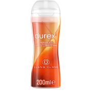 Durex massage 2 in 1 gel massaggio corpo e lubrificante ylang ylang 200 ml