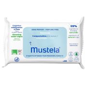 Mustela salviette acqua compostabili senza profumo 60 pezzi