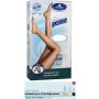 Sauber gambaletto open toe maglia microrete 140 den colore neutro beige taglia 4 linea classica