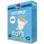 Cerotto oculare per ortottica ortopad soft boys m 20 pezzi