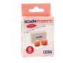 Tappo auricolare earplug scudo in cera 6 coppie 12 pezzi articolo 7en081