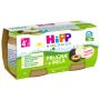 Hipp omog prugna/mela 2x80g