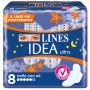 Lines idea ultra notte ali 8 pezzi